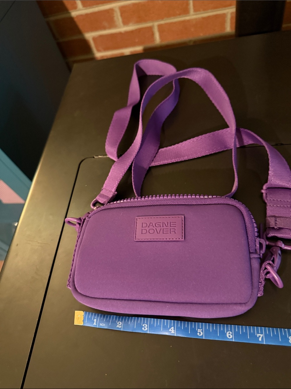 Dagne Dover Violet/Purple Crossbody Bag